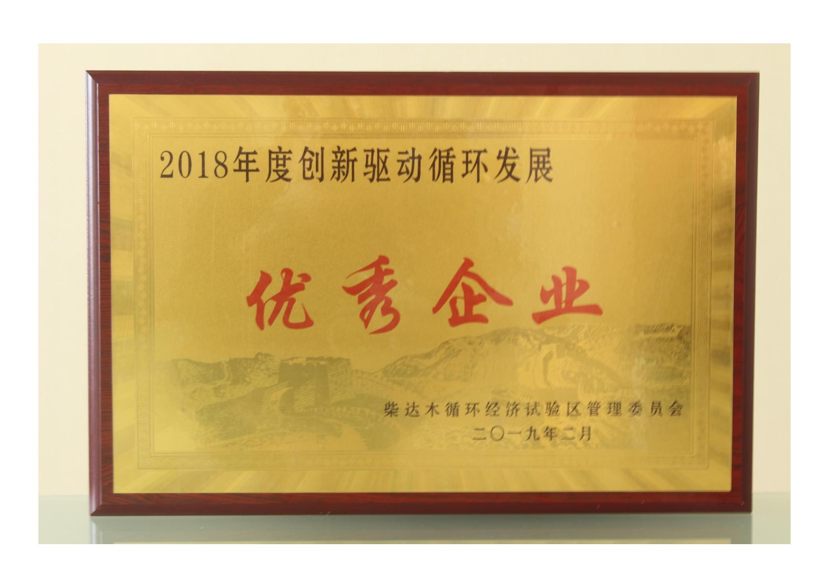 2018年度创新驱动循环发展（优秀企业）