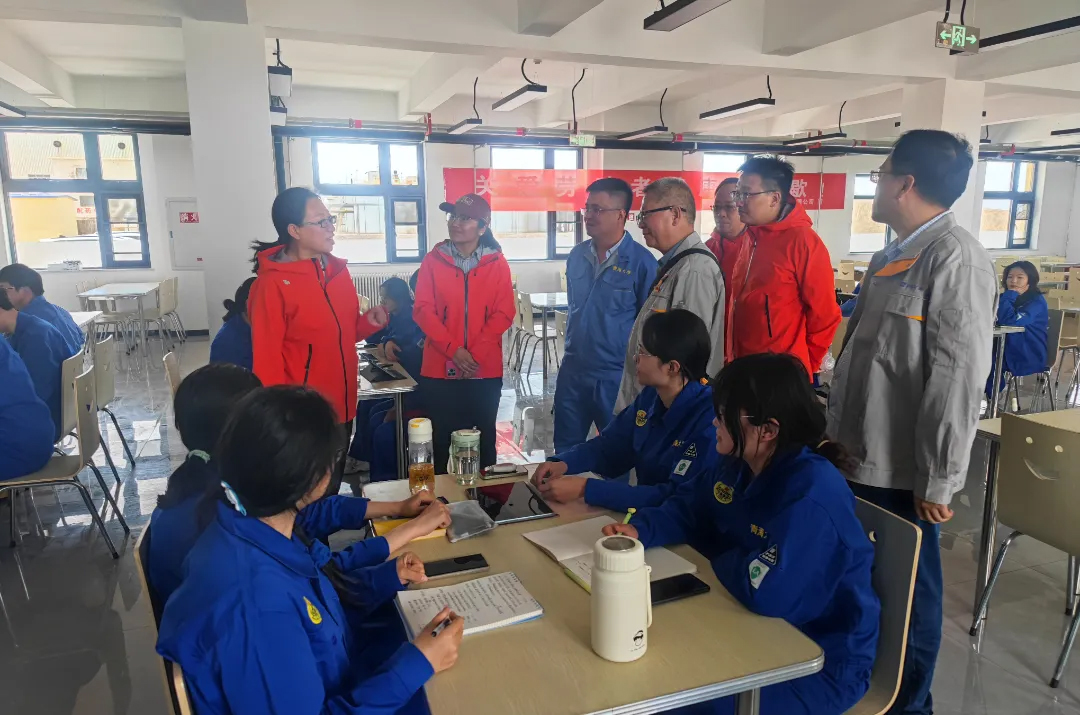 青海大学党委书记李丽荣一行到访藏格钾肥生产基地