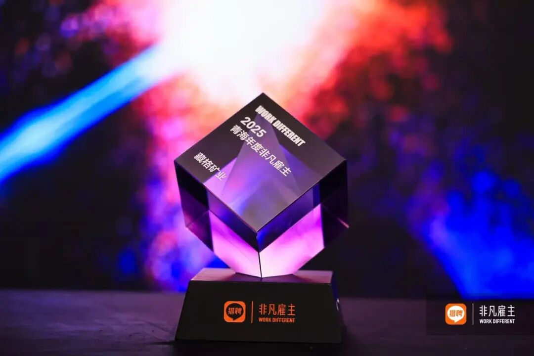 藏格矿业荣获“2025青海年度非凡雇主”称号